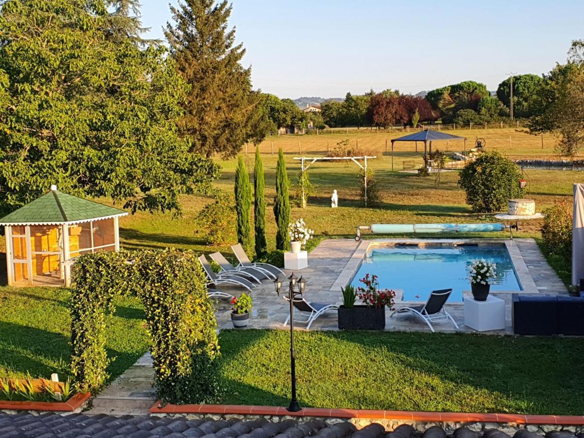 Bed and Breakfast Domaine Christanna Lisle-sur-Tarn Exterior foto
